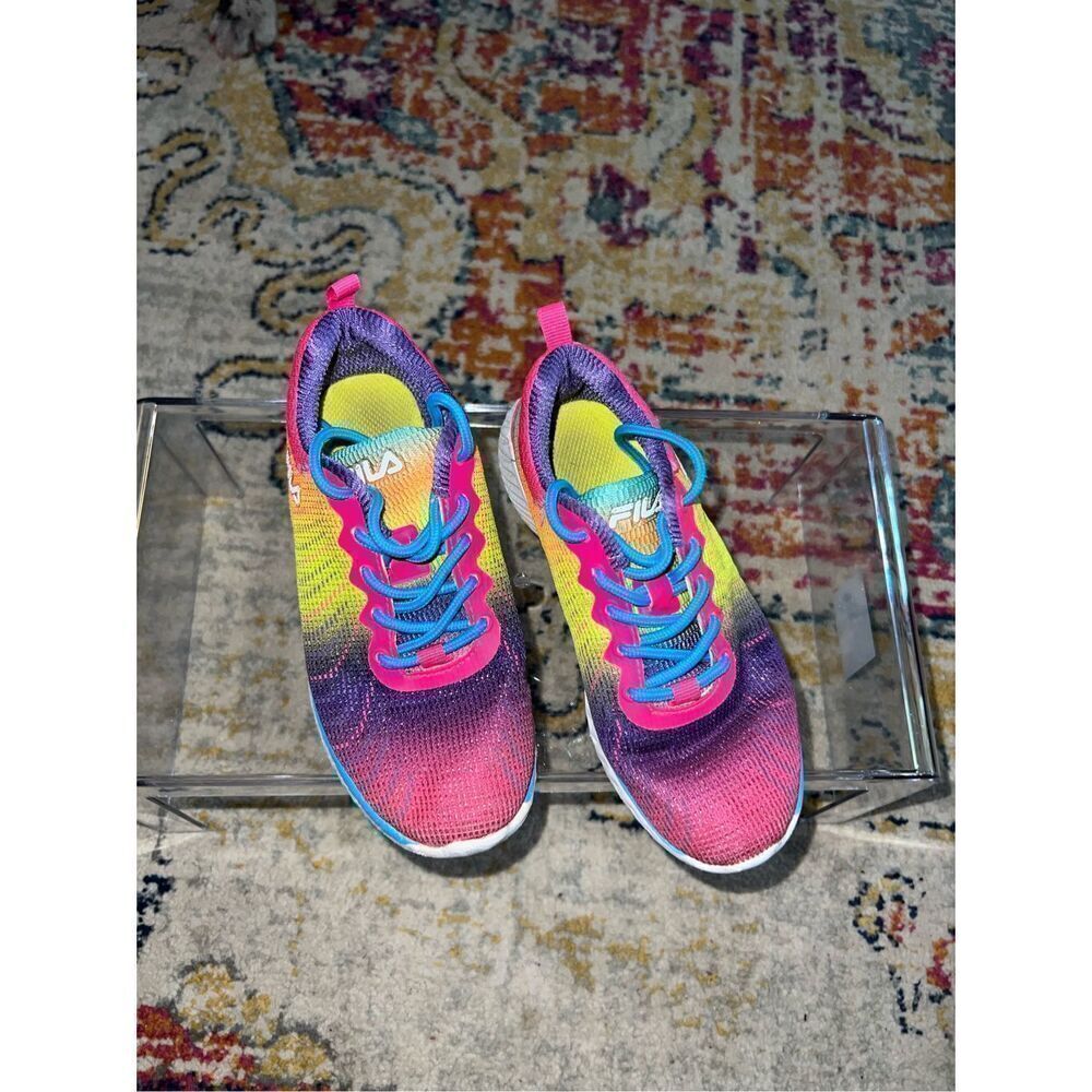 Fila Girls Athletic Multicolor Sneaker 13Y